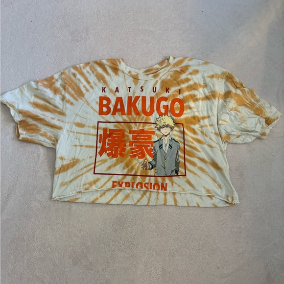 My Hero Academia Katsuki Bakugo Quirk Girls T-Shirt - Picture 1 of 2